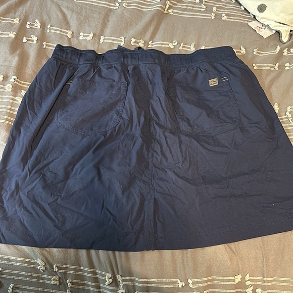 LL Bean navy skort size XL - Picture 2 of 3